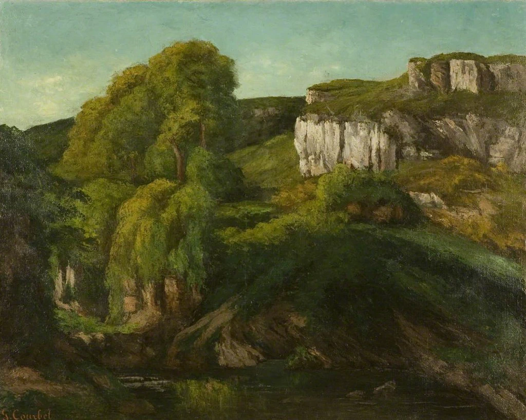   299-Valle del Loue, vicino a Ornans-Bristol City Museum of Art Gallery